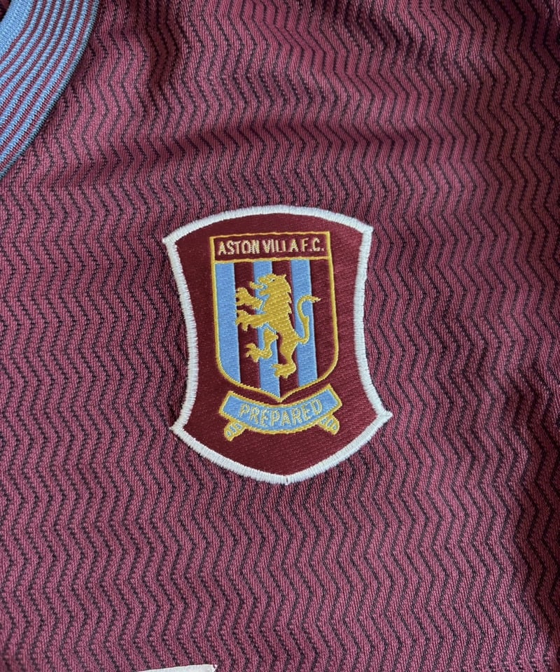 USED】 97~98's Reebok Aston Villa Soccer Shirt