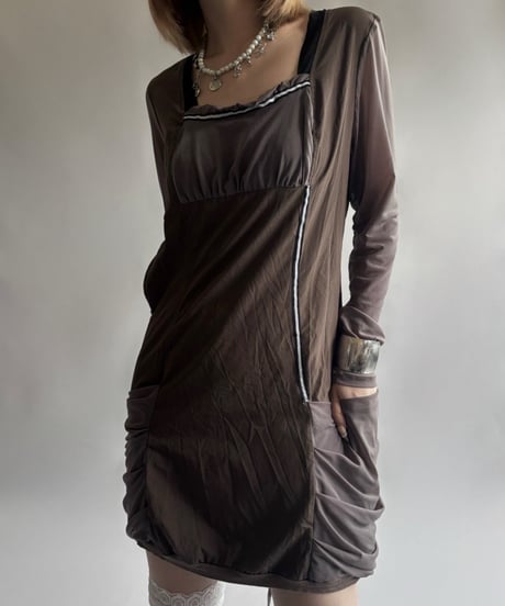 【USED】 L/S design One-Piece  /250906-016