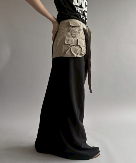 【RE;CIRCLE】  RE Fishing Vest Belt Bag / 260528-013