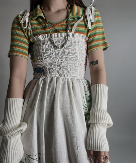 【RE;CIRCLE】 RE Eco Bag Camisole One-piece ③ /220407-003