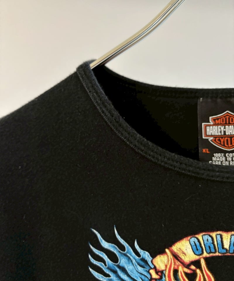 USED】 Made in USA HARLEY DAVIDSON T-Shirt / 26