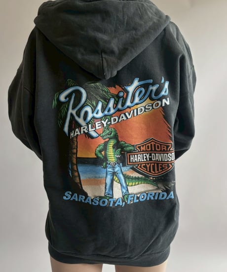 【USED】 08's HARLEY-DAVIDSON Zip Parka / 260418-044