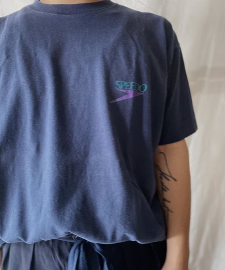 【USED】S/S T-shirt SPEEDO /210602-026