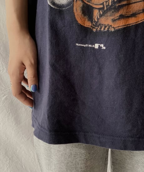 【USED】S/S T-shirt NEW YORK YANKEES ① /210602-014