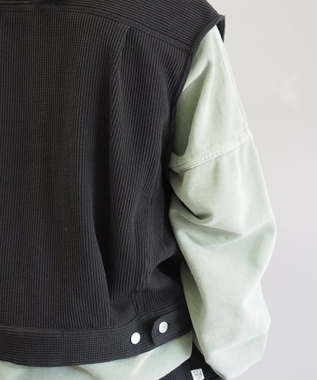 【COSMOS TEXAS】24ss Second Vest Black / 240311-017
