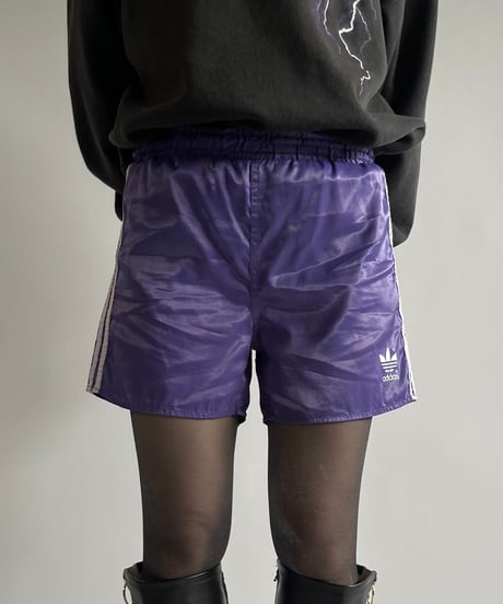【USED】 80's adidas Line Game Shorts /250125-010