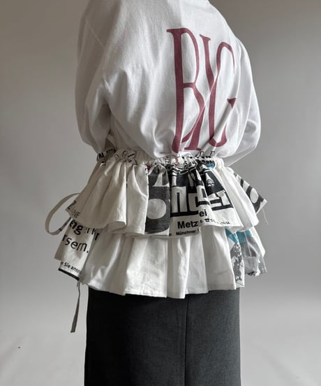 【RE;CIRCLE】RE Eco-Friendly Bag Rap Skirt/ 250313-003