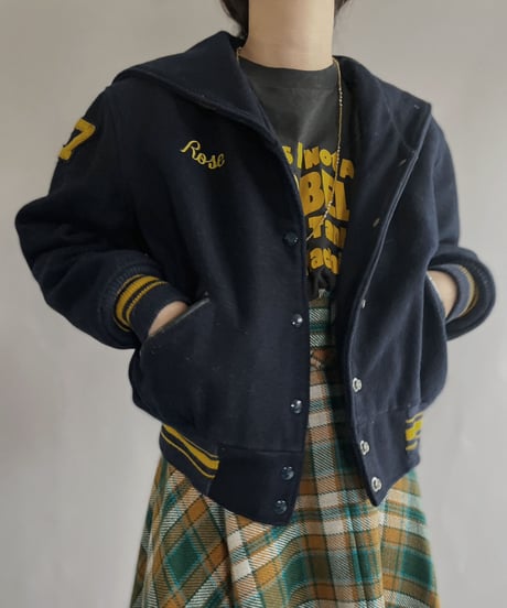 【USED】  Wool Stadium Jacket / 221105-022