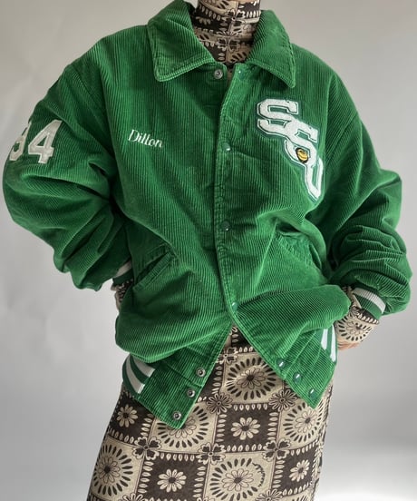 【USED】 Made in USA Delong Corduroy Stadium Jacket/241130-007