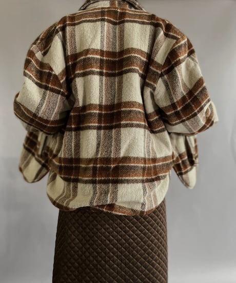 【USED】 Checked Zipup Jacket / 221210-024