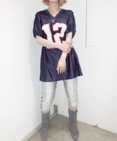 【RE;CIRCLE】 Shirring Football Shirt  /  250522-005