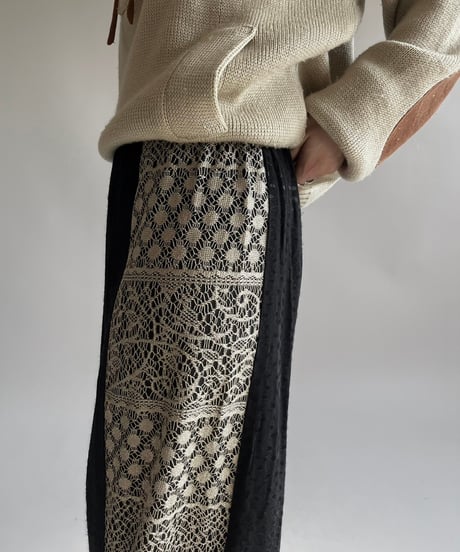 【USED】 Made in USA Pattern Long Skirt /250118-007