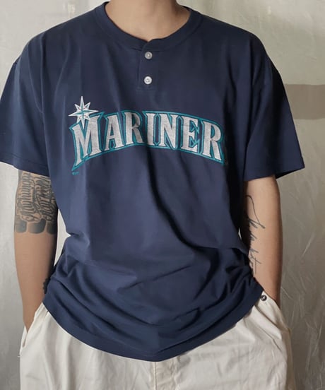 【USED】 S/S Team T-shirt MARINERS /210708-011