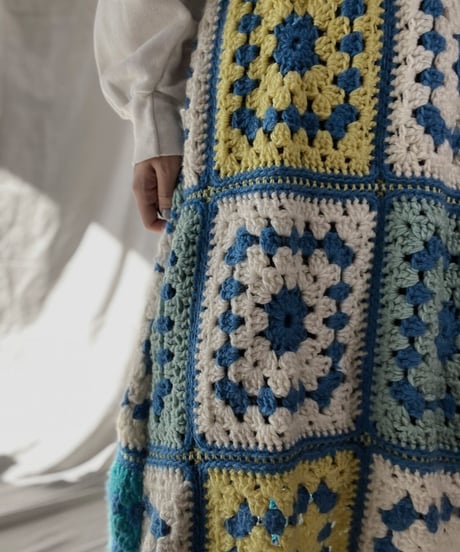 【RE;CIRCLE】 RE Granny Long Skirt⑦/211216-048