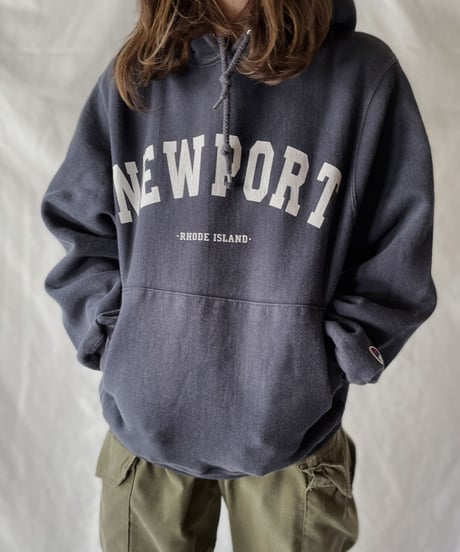 【USED】   Champion Reverse Weave Hoodie NEWPORT/211007-025