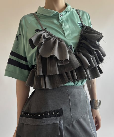 【RE;CIRCLE】 RE Suit Frill Bustier / 250717-002