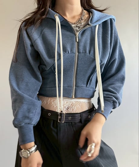 【RE;CIRCLE】 RE Zip Parka Short  / 251002-010