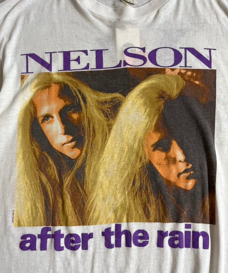 【USED】 Made in USA Anvil 80's NELSON T-Shirt /240824-031