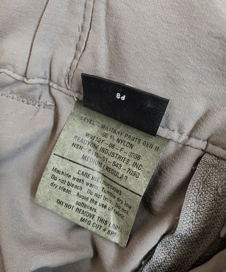 【USED】 Dead Stock Army Pants Patagonia / 230107-002
