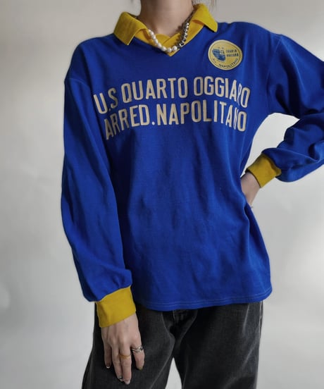 【USED】   L/S Soccer T / 220416-038