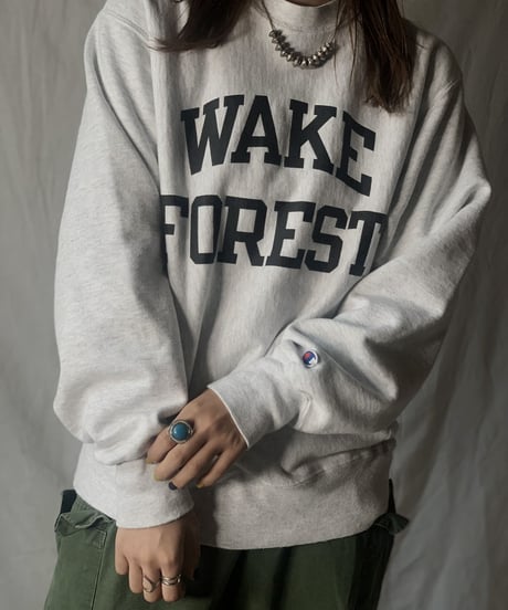 【USED】  Champion Reverse Weave Sweat WAKE FOREST/210516-013
