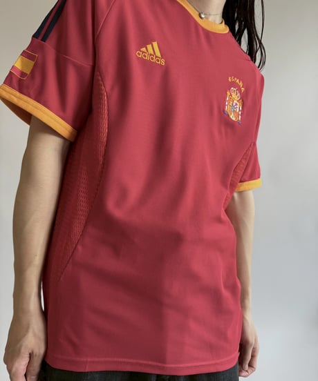 【USED】 adidas 02~03's SPAIN Soccer Shirt/ 250607-041