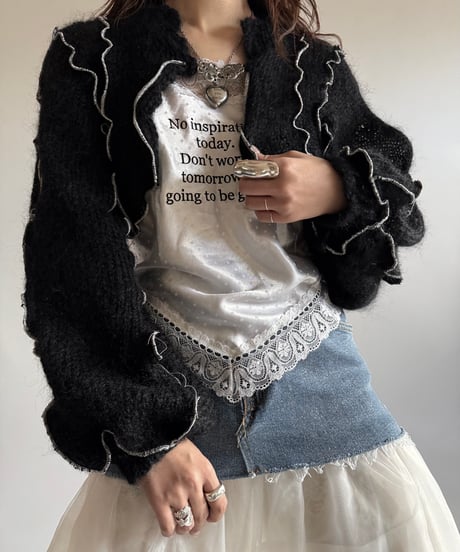 【RE;CIRCLE】 RE Mellow Knit Cardigan/241226-010