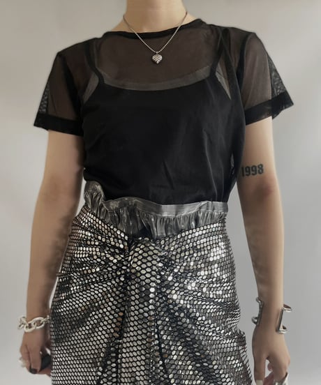 【USED】 S/S See-through Top / 230722-002