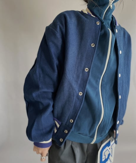 【USED】 Wool  Stadium Navy  / 221224-009