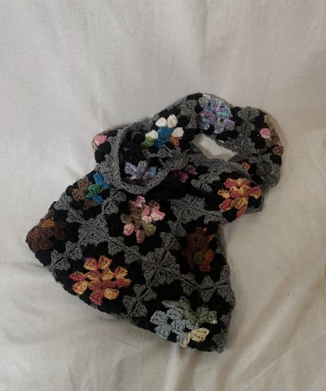 【RE;CIRCLE】 Granny Knit Bag③/210404-014