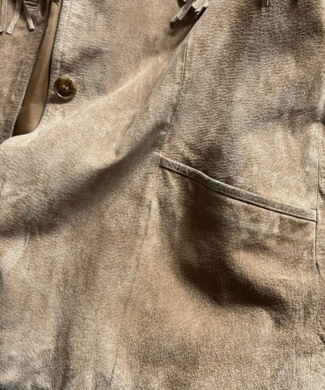 【USED】  Suede Fringe Jacket /250301-013