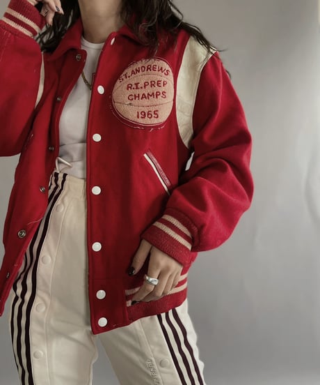 【USED】  Wool Stadium Jacket / 221105-016