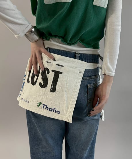 【RE;CIRCLE】 Re Eco Bag Apron /  260413-003