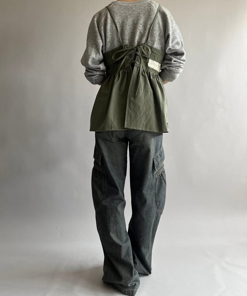 RE;CIRCLE】 RE U.S Military Rebuild Corset Bust