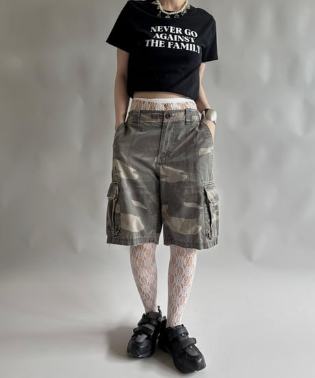 【USED】 RESIZED 00s NEVER GO AGAINET T-Shirt / 250830-003