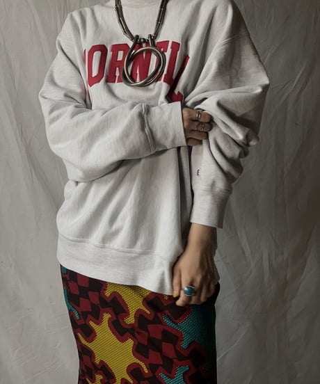 【USED】  Champion Reverse Weave Sweat CORNELL/210516-002