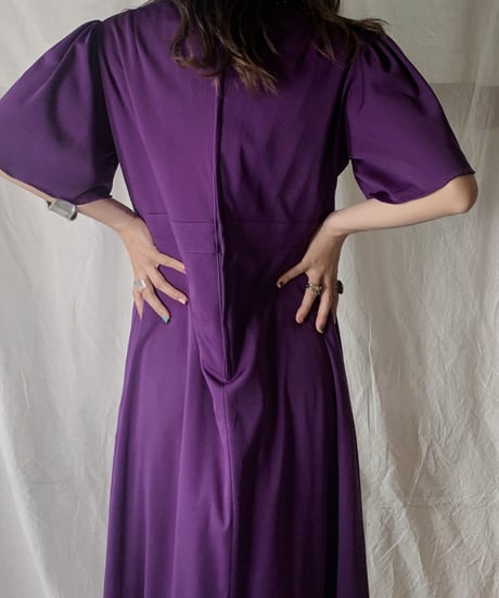 【USED】 EURO Poly Dress①/210630-030