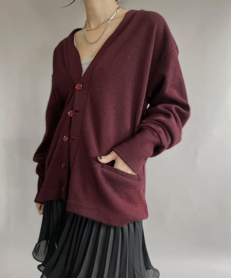 【USED】  Knit Cardigan / 221126-012