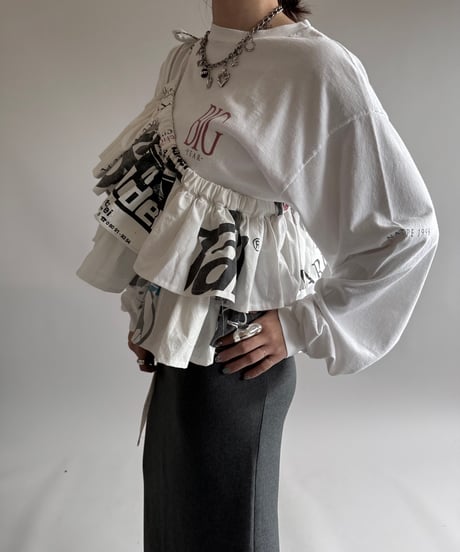 【RE;CIRCLE】RE Eco-Friendly Bag Rap Skirt/ 250313-003