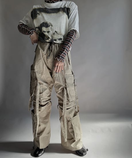 【USED】 Techno Pants (Beige) / 230119-001