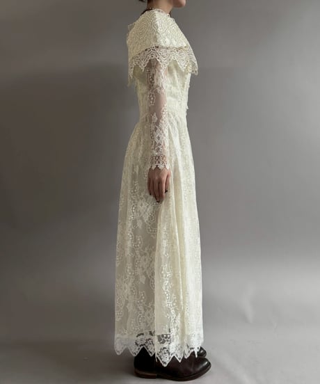 【USED】 Lace Pattern Camisole One-Piece / 260104-006