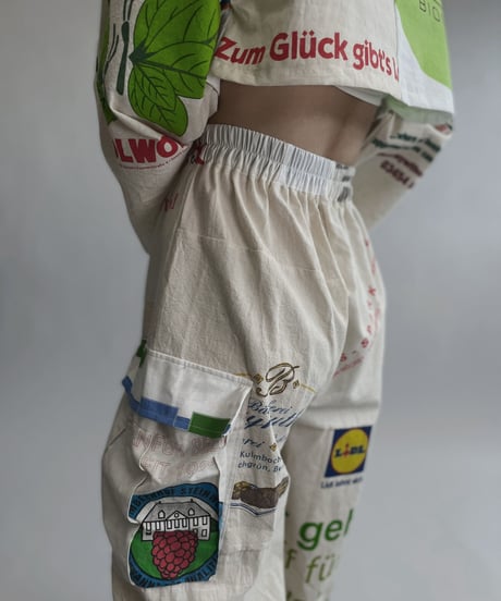 【RE;CIRCLE】 RE Eco-Friendly Bag Draw Cord Pants / 220804-019