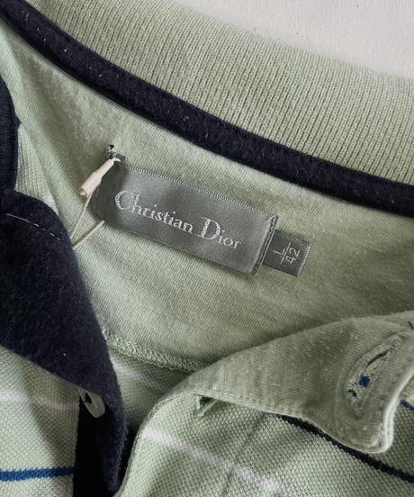 【USED】  Christian Dior Polo Shirt / 220730-011