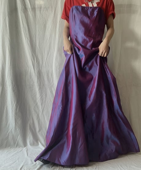 【USED】 Shiny Camisole Dress/210714-025