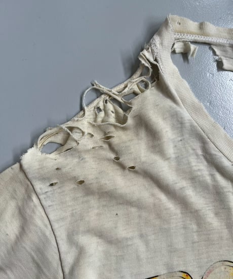 【USED】 Made in USA 90's Rolling Stones Damage T-Shirt /250621-012