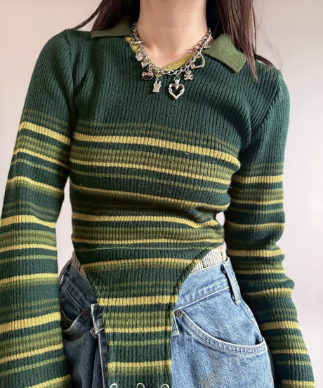 【RE;CIRCLE】 RE Rib Knit Leotard Top / 260205-022