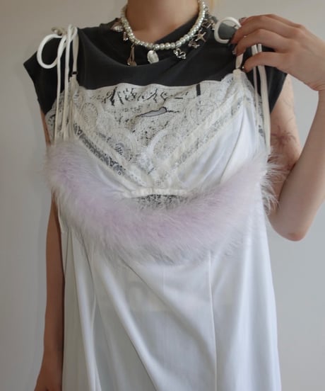 【RE;CIRCLE】CA MEETS UV  RE Camisole Bra Top + Camisole Top  / 250807-014