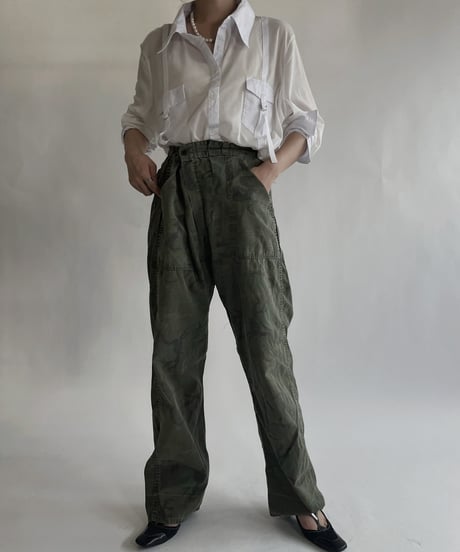 【USED】 See-through Long Sleeved Shirt / 220604-013