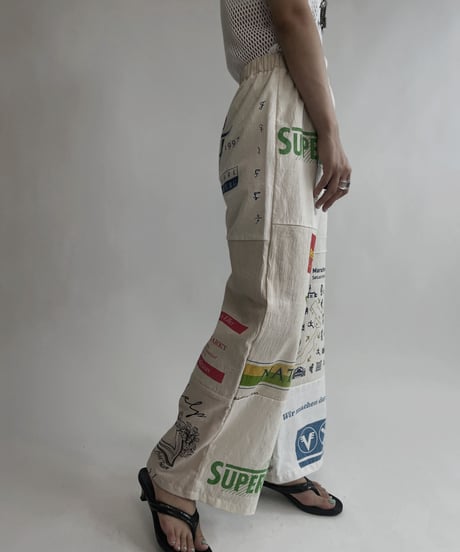 【RE;CIRCLE】 RE Eco-Friendly Bag Pants / 220804-021