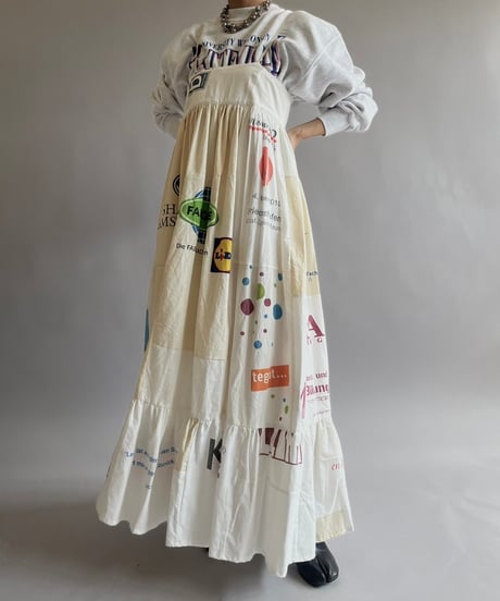 【RE;CIRCLE】RE Eco-Friendly Bag Camisole Long One-piece / 240905-018